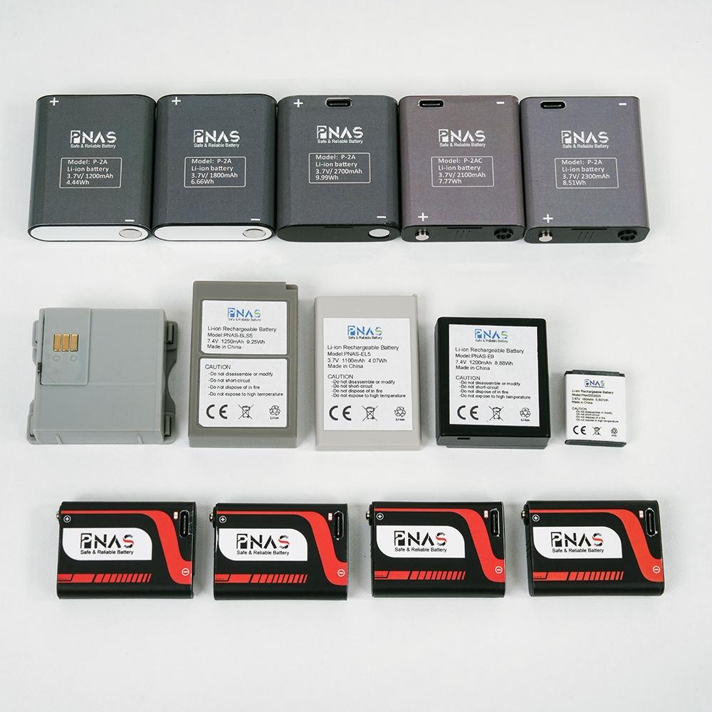 7.4V 1250mAh Pouch Lithium Ion Rechargeable Battery Replacement POS Terminal and Camera Battery Removable Lithium Battery